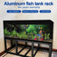 Aluminum fish tank 1000 gallon tank professional customizable glass aquarium black silver acrylic frame aquariums & accessories