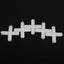 20pcs/lot 4mm Plastic Aquarium Connector Four Ways Fish Tank Air Pump Connector Control Valve Air Pipe Tube Accessories For Fish