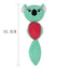 Cute Animal Ball Shape Dog Squeak Toys for Small Dogs Yorkies Bite Resistant Puppy Cat Chew Toy Mascotas Accesorios para perros