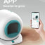 Automatic Cat Litter Box Smart App Control Self Cleaning Litter Boxes Cat Sandbox Electronic Pet Toilet Cat Supplies