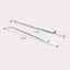 Stainless Steel Curved Aquarium Tweezers Aquarium Plants Shrimp Reef Tweezer Straight Fish Tank Cleaner FishAquarium Accessories