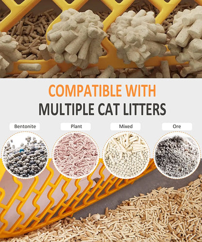 65L Large APP WIFI Control Cat Toilet Automatic Odor Removal Automatic Cat Litter Box SmartSelf Cleaning Cat Litter Box