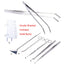 Stainless Steel Aquarium Tank Tools Kit  Fish Tanks Aquatic Plants Grass Scissor Tweezers Shovel Kit Aquarium Maintenance Tools