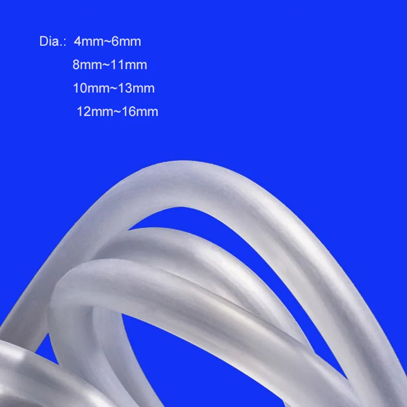 4mm/8mm/10mm/12mm Aquarium Air Pump Hose Air Bubble Stone Aquarium For Fish Pond Pump Soft Tubing Hose Accessory Aquarium