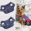 Dog Denim Jacket for Small Medium Dogs Yorkie Chihuahua Bulldog Beagle Pet Clothes Cool Dog Jean Coat Puppy Lapel Vest Apparel