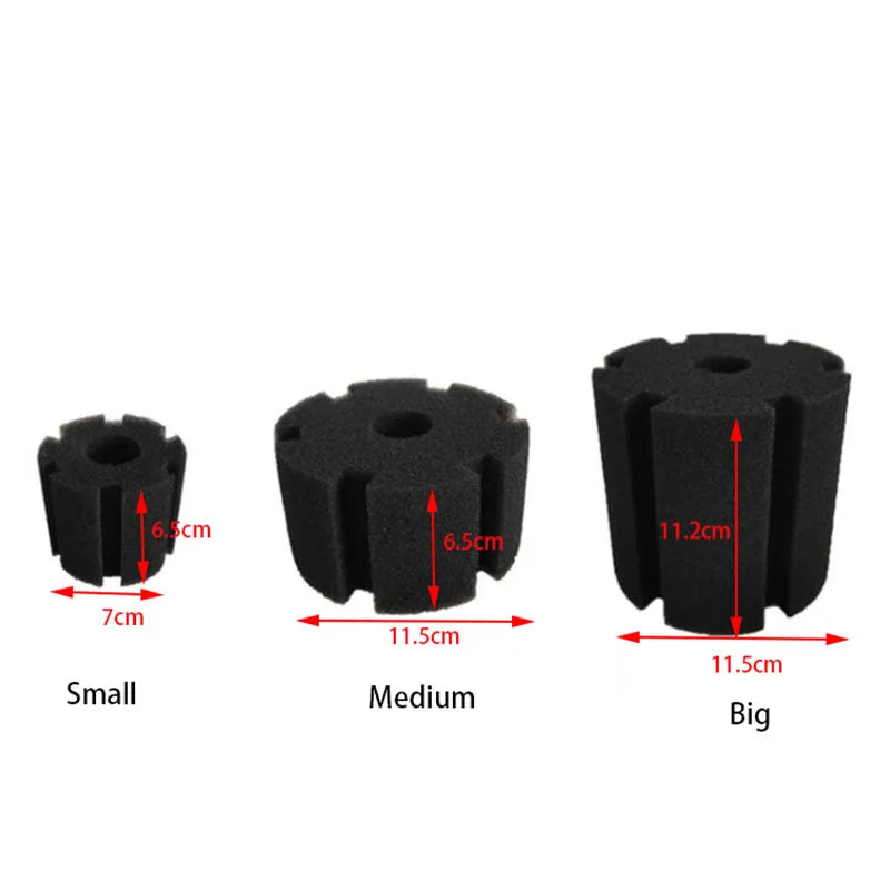 Aquarium Bio-Sponge Filter Air Pump Biochemical Filtration Noiseless Foam Bio Sponge Filter For Aquarium Fish Tank Accessories