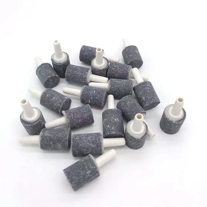 10mmx15mm Mini Aquarium Fish Tank Air Stone Oxygen Aerator Increasing Air Bubble Pond Pump Hydroponic Oxygen Fishing Accessories