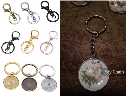 10pcs/lot Star Moon Heart Cat Dog Shell Dolphins Flowers Charms Lobster Clasps Hook For DIY Key Chain Jewelry Making Accessories