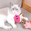 Cute Plush Toys Squeak Pet Cow Rabbit Animal Plush Toy Dog Chew Squeaky Whistling Involved Squirrel Dog Toys