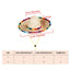 Chinese Tradition Straw Hats for Dogs  Wig Mexico Style Puppy Costume Cat Outfit Cat Supplies  Pet Accessories for Small Animal