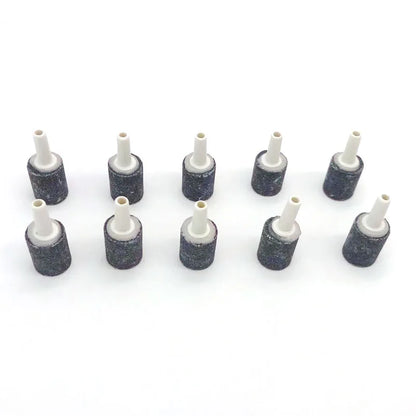 10mmx15mm Mini Aquarium Fish Tank Air Stone Oxygen Aerator Increasing Air Bubble Pond Pump Hydroponic Oxygen Fishing Accessories