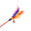 Kitty Feather Wand Teasers With Bell - 5 Pcs