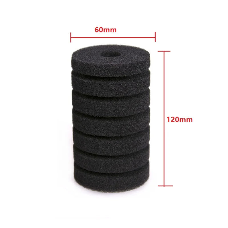 Aquarium Filter Fish Tank Shrimp Pond Air Pump Skimmer Biochemical Sponge Filter Aquarium Filtration Filter Aquatic Pets Product