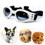 Adjustable Padded Dog Sunglasses Goggles Collapsible Pet Accessories for Medium Dogs Motorcycle Glasses suministros para perros