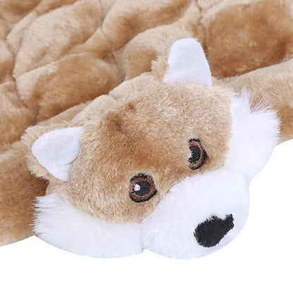 Bear Pet Dog Plush Toys Squeaking Stuffed Toys For Dogs Cat Chew Squeak Toy for Small Dogs Play Funny Training