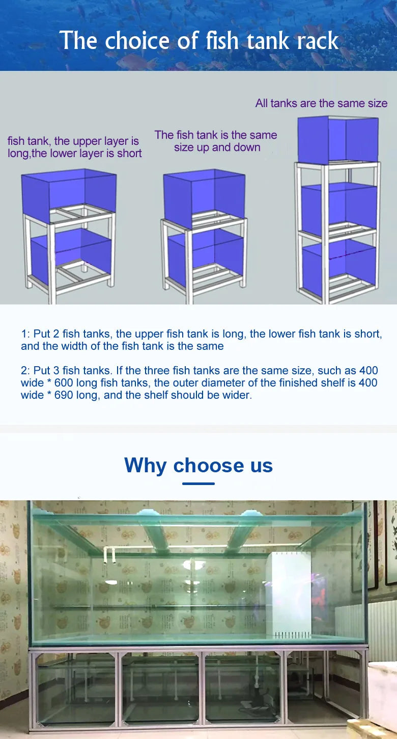 Hot sale customized 2022 aquarium products aquarium display tank for restaurant