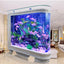 Customized Marine Large 200 Gallon Fish Aquarium, Factory Direct Sale Indoor Large Acrylic Fish Tank