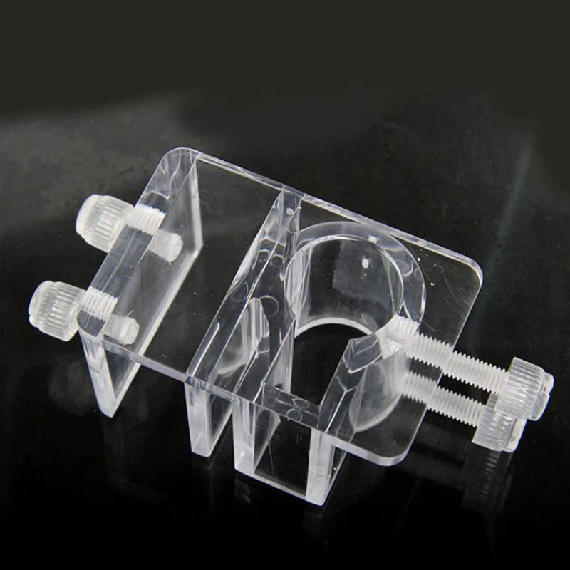 Acrylic Aquarium Reef Tank Tube Holder Water Pipe Hose Mount Bracket for 20mm Pipe Water Tubes Fixed Clip Fish Tank Hose Clamp