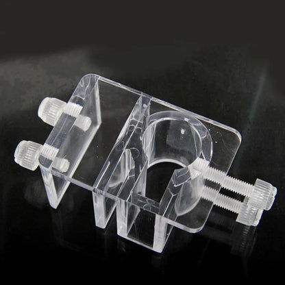 Acrylic Aquarium Reef Tank Tube Holder Water Pipe Hose Mount Bracket for 20mm Pipe Water Tubes Fixed Clip Fish Tank Hose Clamp