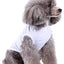 Dog Shirt Clothes, Spring Summer T Shirt Apparel Soft Blank Shirts Clothes For Extra Small Medium Large Extra Large Size Dogs