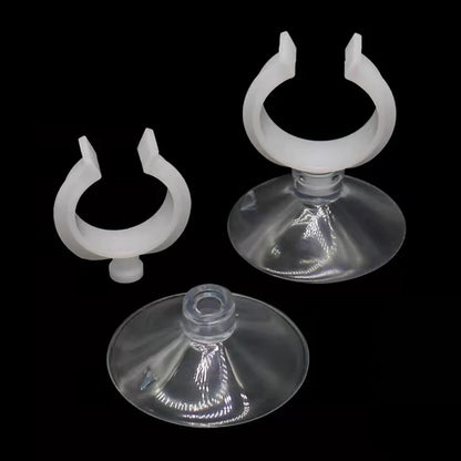 5pcs 4/5mm  Aquarium Suction Cup Air Tube Holder Sucker for Fish Tank Pump Oxygen Air Tube Fixing Clip  Aquarium Accessories