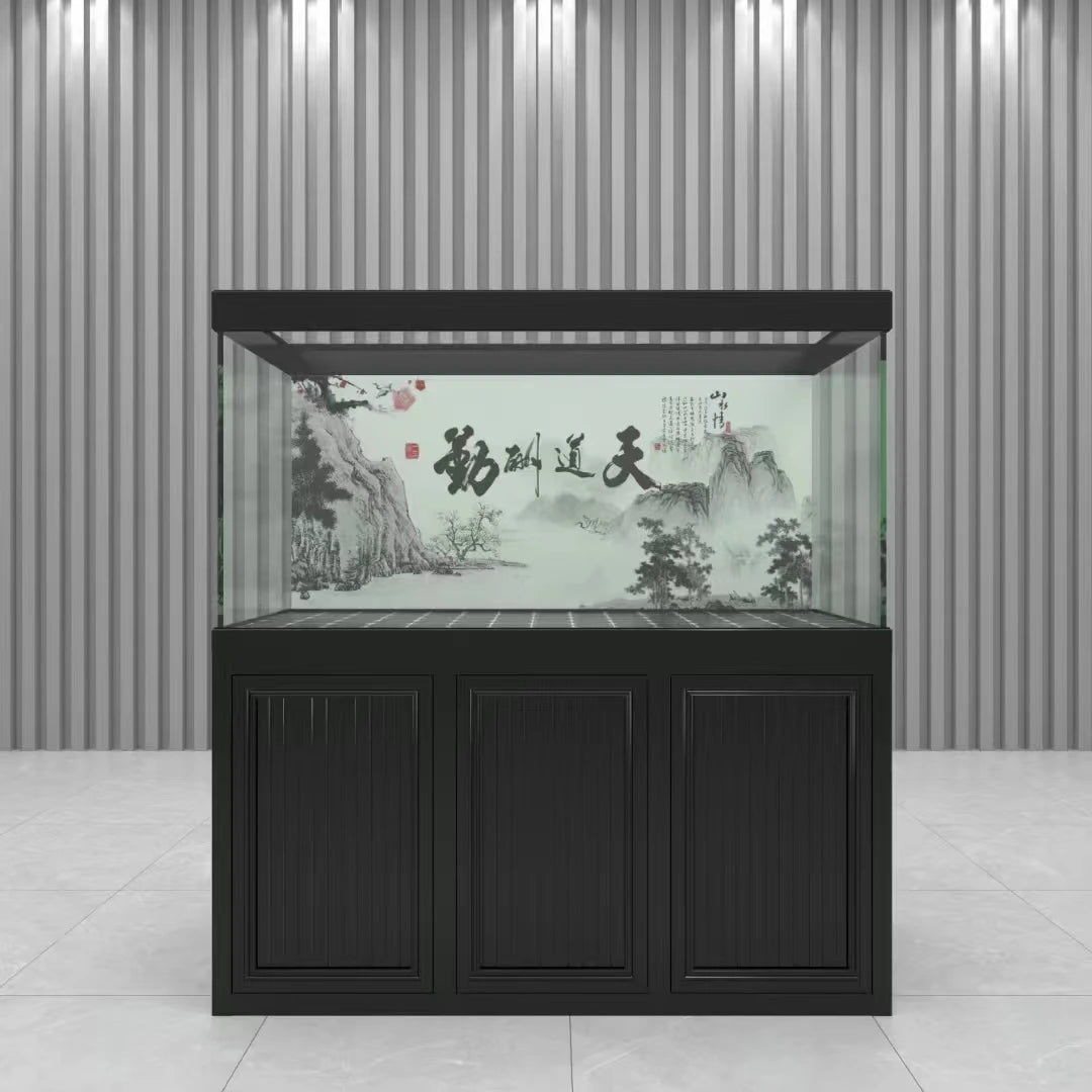 Big Aquarium Decoration Large Glass Fish Tank Transparent Big Fish Tank