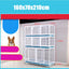 Heavy Duty Strong Pet Cage With Wheels For Dog Cat Bird