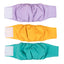 3 Pack Dog Belly Bands Washable Reusable Dog Diapers High Absorbing Male Dog Cat Wrap Panties Pet Incontinence Nappies