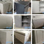 Customized Sizes large and medium fish tank aquariums for marine and freshwater with overflow sump cabinet