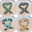 Original Pet Dog Bandana Tang Thread Printing Puppy Bib Bow Tie Party Neck Accessories Kitten Grooming Kerchief Shiba Inu Collar