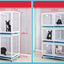 Heavy Duty Strong Pet Cage With Wheels For Dog Cat Bird