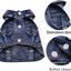 Wholesale Dog Jeans Jacket Denim Vest Coat Sleeveless Design Spring Autumn Clothes for Small Medium Dogs Bulldog York Costume