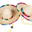 Chinese Tradition Straw Hats for Dogs  Wig Mexico Style Puppy Costume Cat Outfit Cat Supplies  Pet Accessories for Small Animal