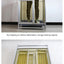 Langle Profile Dog Cage Cat Cage Folding House Pet Nest Aluminum Large Medium and Small Dog Thickened Iron Metal Solid CLASSICS