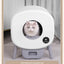 Factory Smart Cat Toilet 76L Large space APP remote control One click poop removal Automatic self cleaning litter box for cats