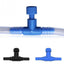 5pcs/lot 2 3 ways Aquarium Air Pump Connector Control Valve Air Pipe Tube For Aquarium Air Control Valve Fishing Accessories