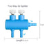 Aquarium Air Splitter Valve Fish Tank Air Pump Flow Splitter Distributor Pump Valve Tap Lever Control Switch Valves Accessories