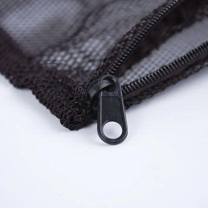 2pcs Polyester Filter Mesh Net Bag Aquarium Pond Filter Net Bag For Bio Ball Carbon Media Aquarium Fish Tank Isolation BlackBags