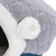 HOOPET Cat Bed House Soft Plush Kennel Puppy Cushion Small Dogs Cats Nest Winter Warm Sleeping Pet Dog Bed Pet Mat Supplies