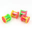 Plastic Pet Cat Flower-drum Ball Bell Toy With Sound Kitten Interactive Scratching Colorful Cat Teaser Toys Pet Supplies