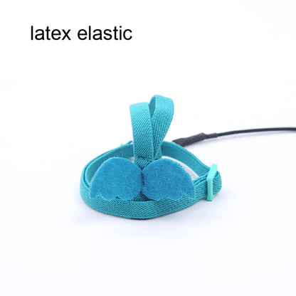 Pet Parrot Harness Adjustable Elastic Nylon Traction Rope Parrot Bird Flying Training Harness Leash Set for Small Medium Parrot