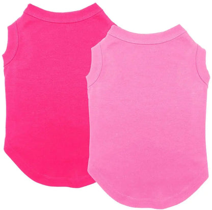 Dog Shirt Clothes, Spring Summer T Shirt Apparel Soft Blank Shirts Clothes For Extra Small Medium Large Extra Large Size Dogs