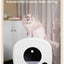 Factory Smart Cat Toilet 76L Large space APP remote control One click poop removal Automatic self cleaning litter box for cats