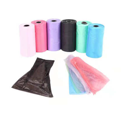1/5 /10Rolls Pet Dog Poop Bags Degradable Waste Pick Up Clean Bag Dogs Garbage Bags Unscented Outdoor Clean Tools Pet supplies
