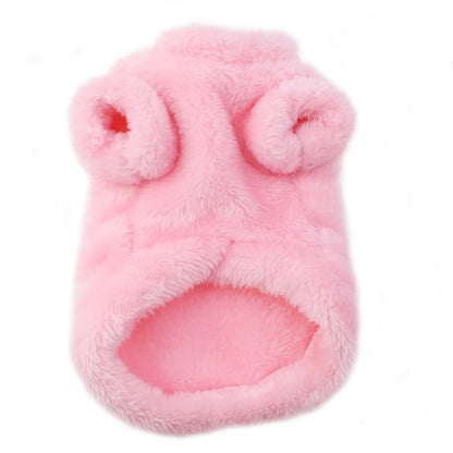 Winter Dog Sweater for Small Dogs Soft Thermal Fur Chihuahua Yorkie Puppy Pullover Coat Luxury Designer Dog Clothes Pet Apparel