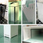 Customized Sizes large and medium fish tank aquariums for marine and freshwater with overflow sump cabinet