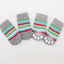 4pcs/Set Printed Pet Dog Socks High Elasticity Small Big Puppy Chihuahua Thick Paw Protector Winter Warm Booties Pet Accessories