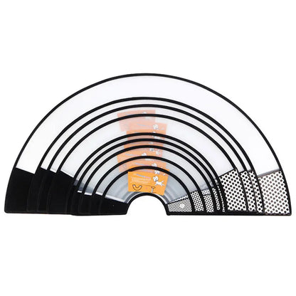 Transparent Dog Elizabethan Collar Smart Cone Medical Wound Healing Anti-Bite Collar for Cats Neck Protective Pet Accessories