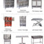 High Quality Stainless Steel Animal Cages Pet Showing Cage For Dog Cat Veterinary Kennel
