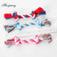 Tough Puppy Dog Toys Random Colors Cotton Double Knot Rope Chewers Toy for Small Dogs Playing Interactive Dental Pet Rope Toys